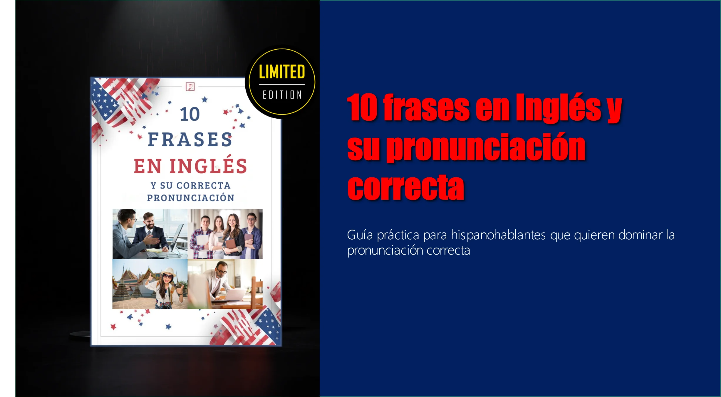 Portada de la guía: Inglés, pronunciación correcta